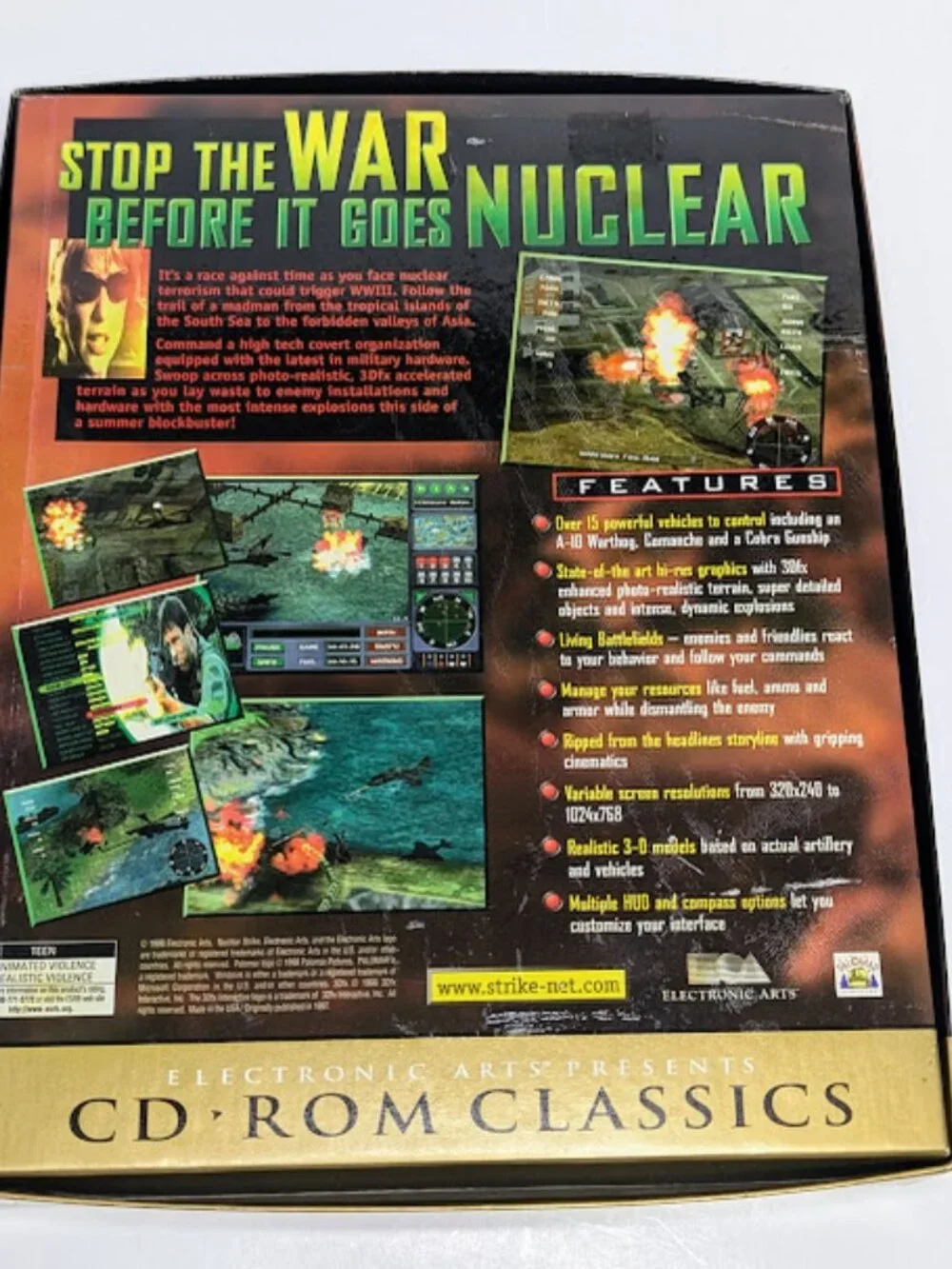 Nuclear Strike PC CD ROM Game